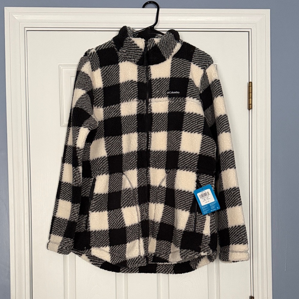 NWT Women’s Columbia West Bend Cozy Sherpa Fleece Jacket